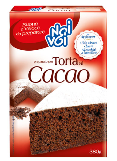 Preparato Torta al Cacao 380 g