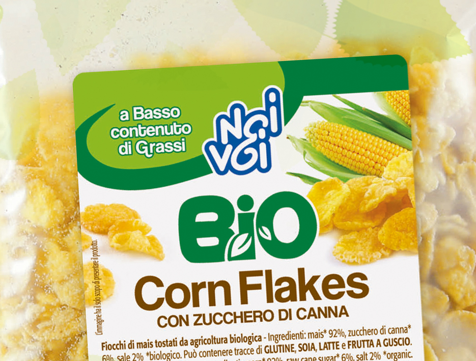Corn Flakes con zucchero di canna BIO 220 g