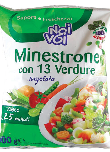 Minestrone con 13 verdure 1000 g