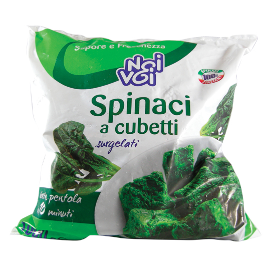 Spinaci a cubetti 1000 g