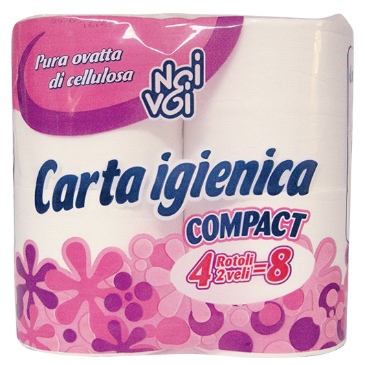 Carta Igienica Compact 4 r.