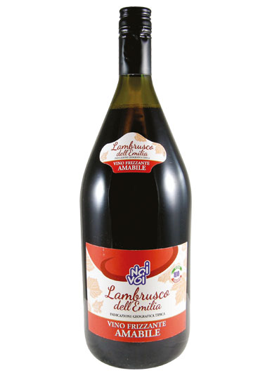 Lambrusco dell’Emilia IGT vino frizzante amabile 1,5 L