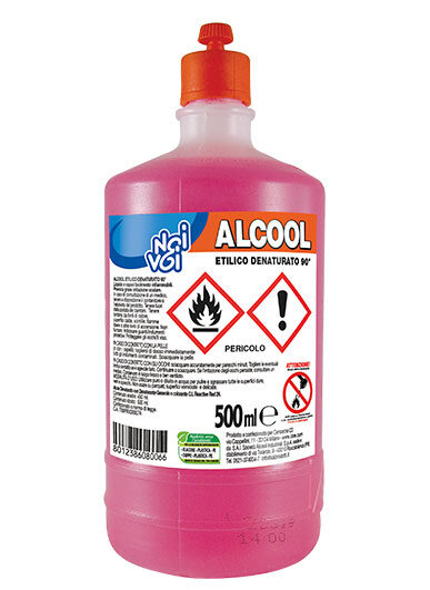 Alcool Etilico 90° 500 ml