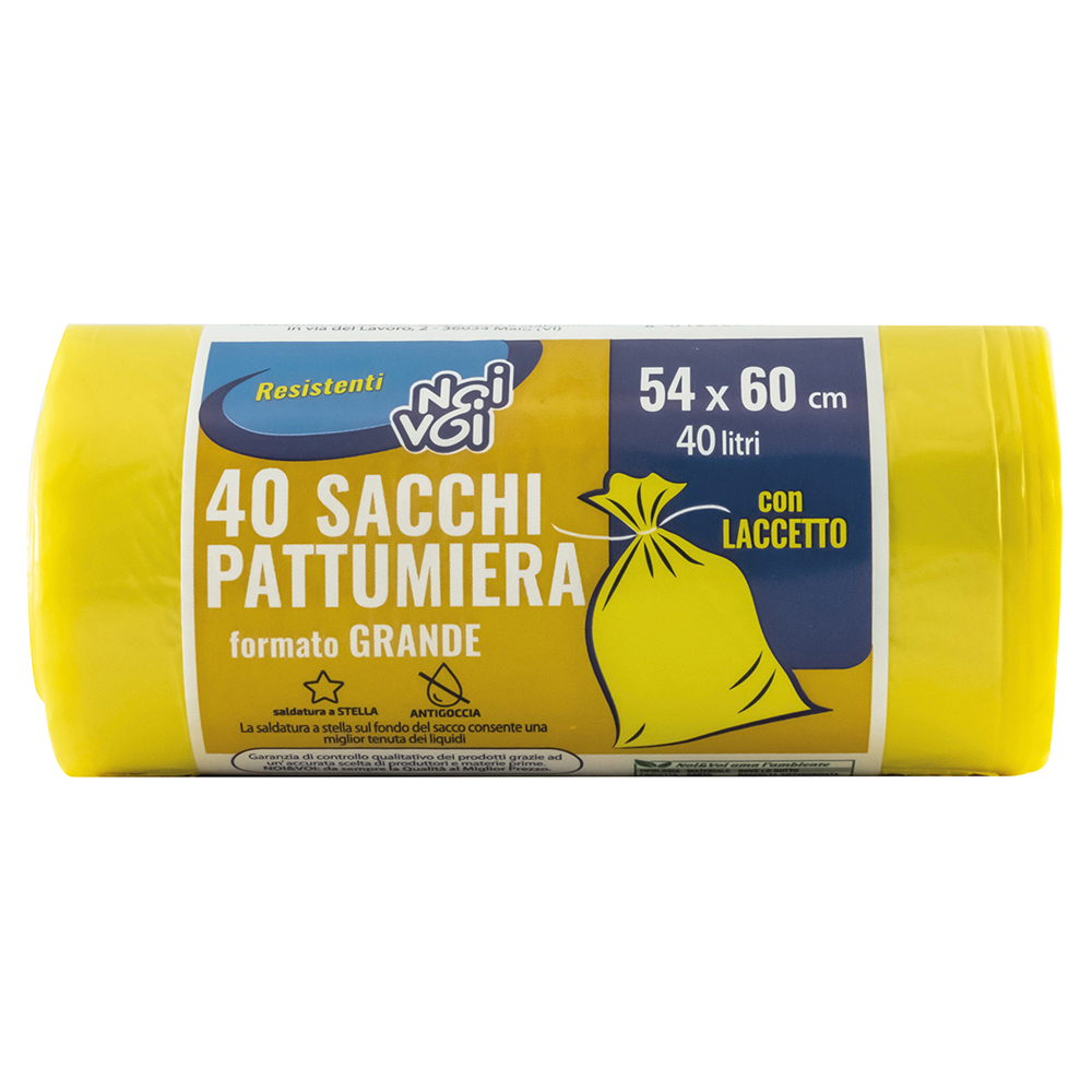 40 Sacchi Pattumiera 54×60