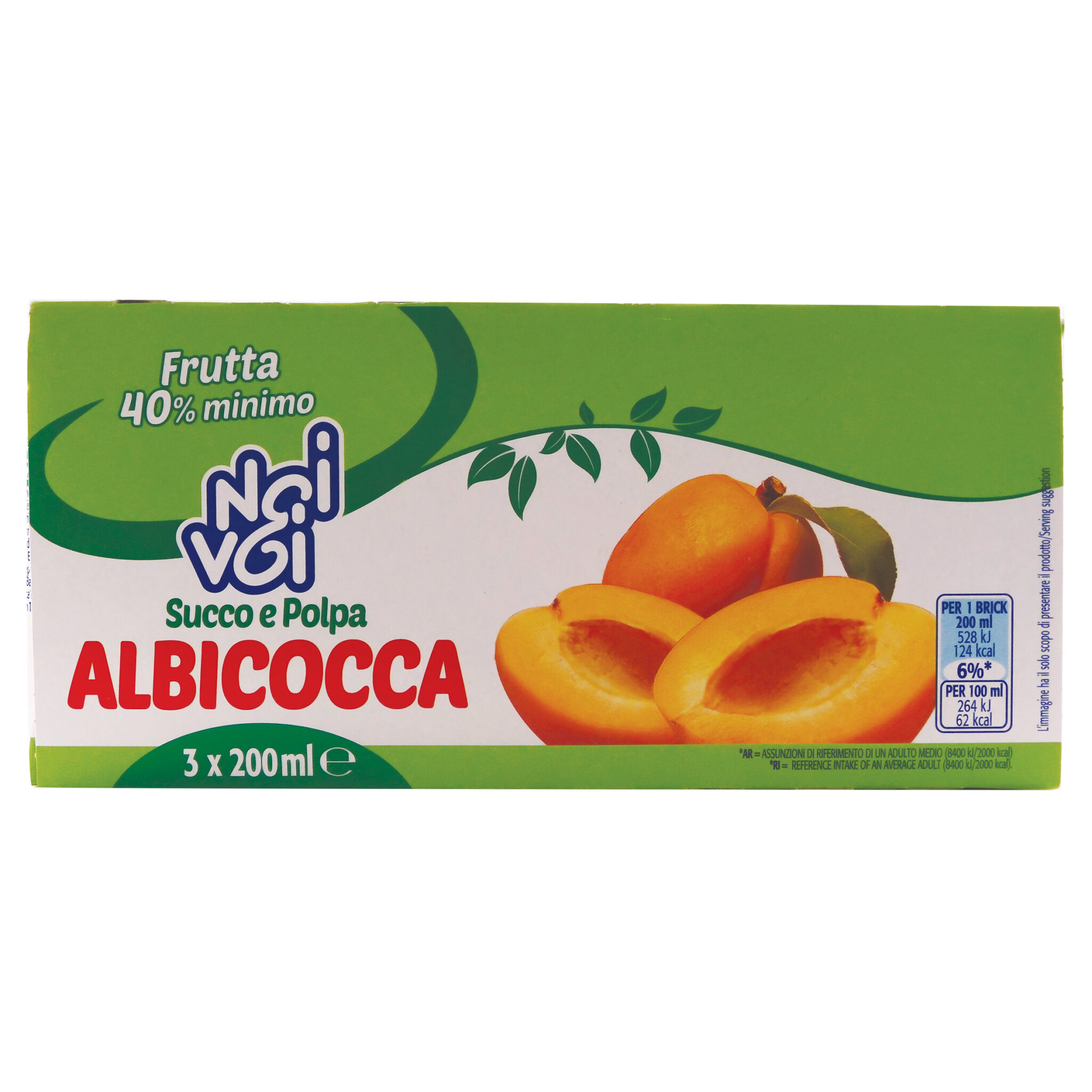 Albicocca 3 x 200 ML