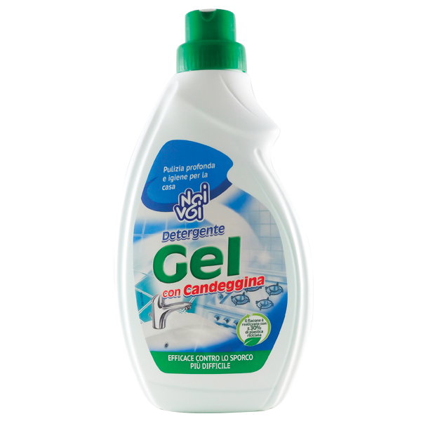 Detergente Gel con candeggina 750 ml