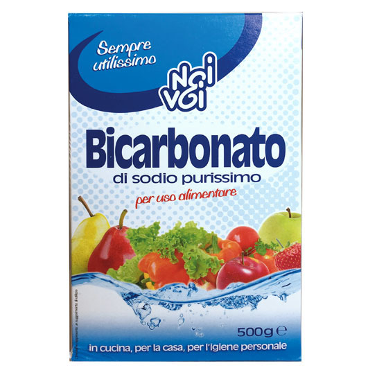 Bicarbonato di sodio purissimo 500 g