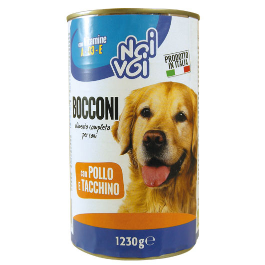 Bocconi Pollo Tacchino 1230 g