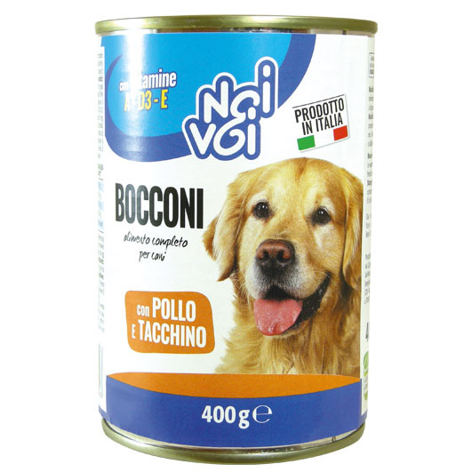 Bocconi Pollo Tacchino 400 g