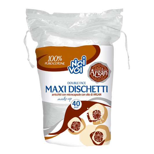 Maxi Dischetti Argan 40 pezzi