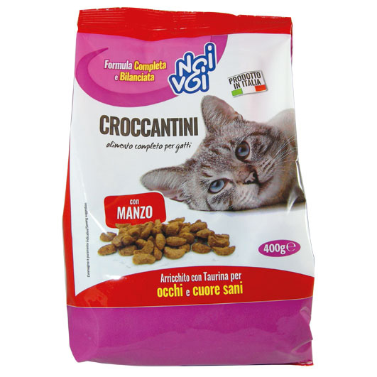Croccantini con Manzo 400 g