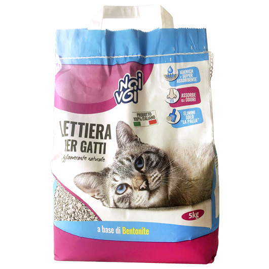 Lettiera per gatti 5 kg