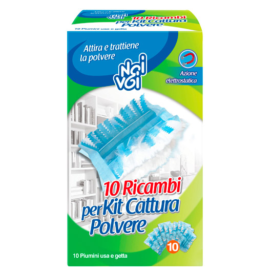 10 Ricambi kit catturapolvere