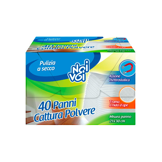 40 Panni Cattura polvere