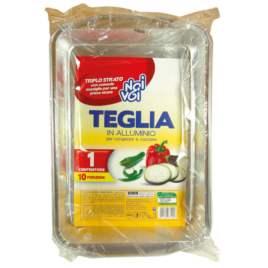 1 Teglia in alluminio 10 porz.