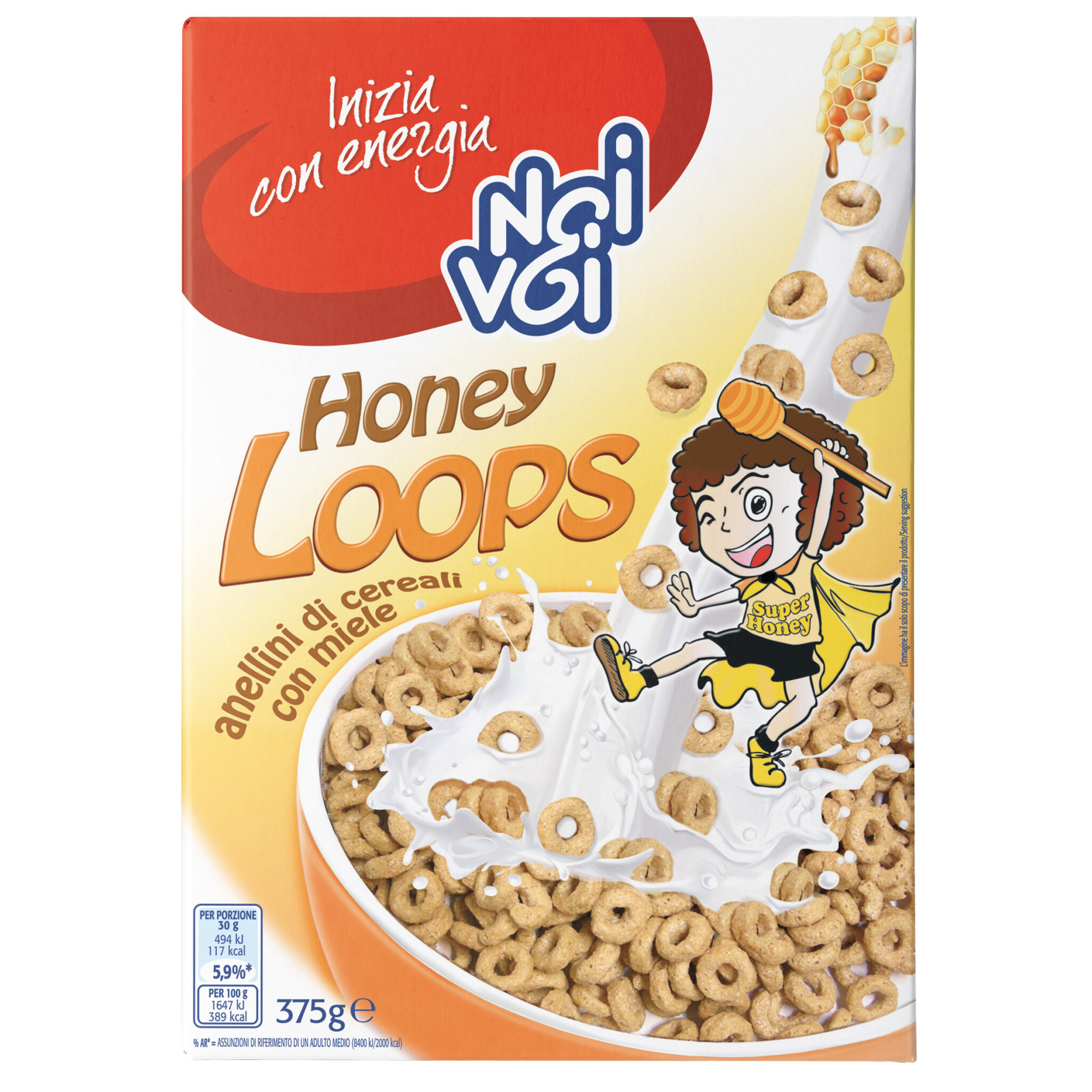 Honey Loops 375 g
