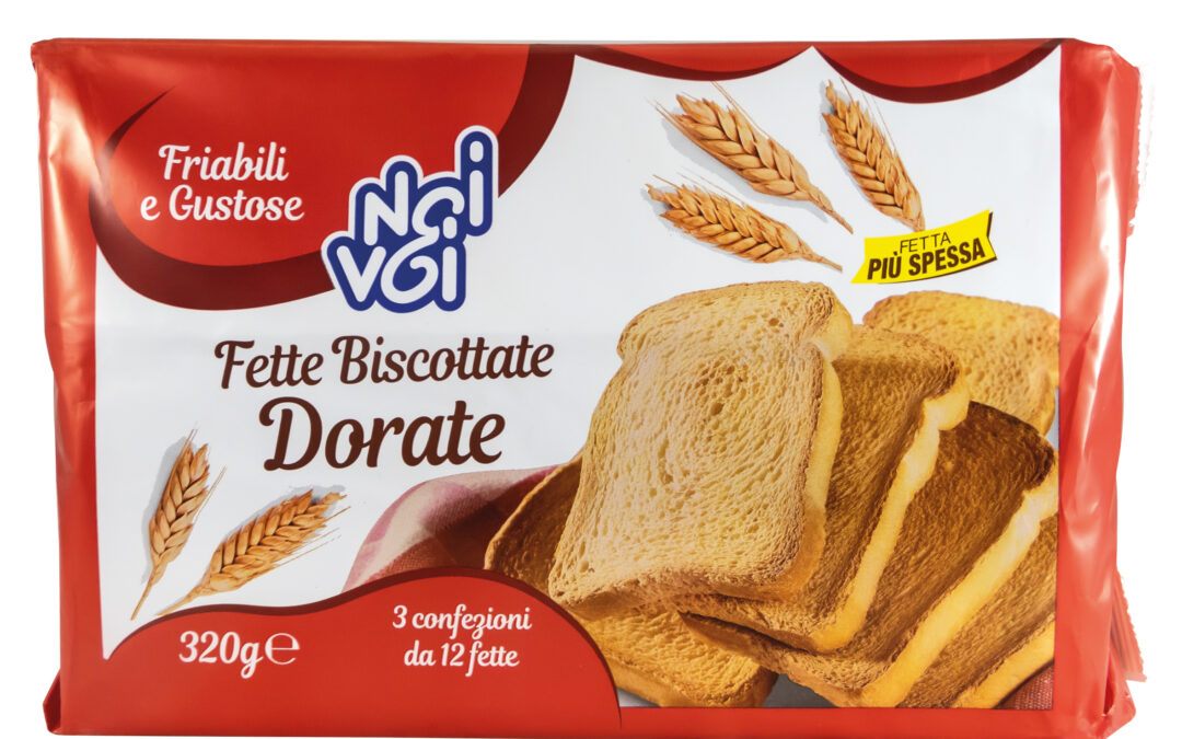 Fette Biscottate Dorate 320 g