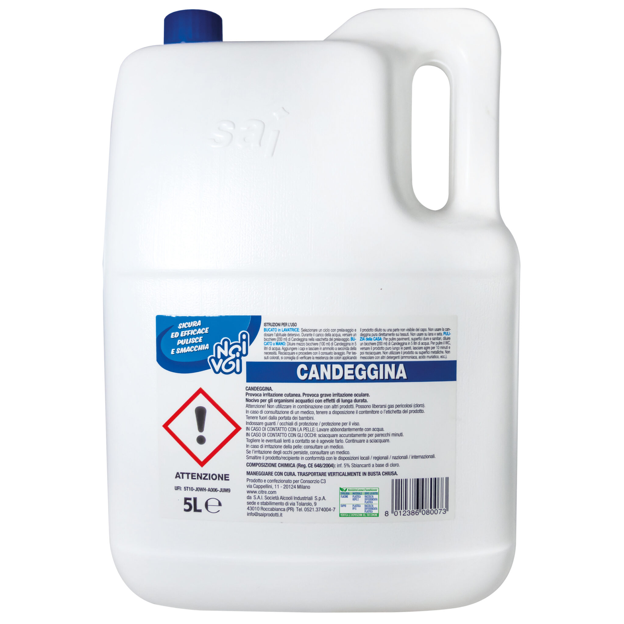 Candeggina 5000 ml