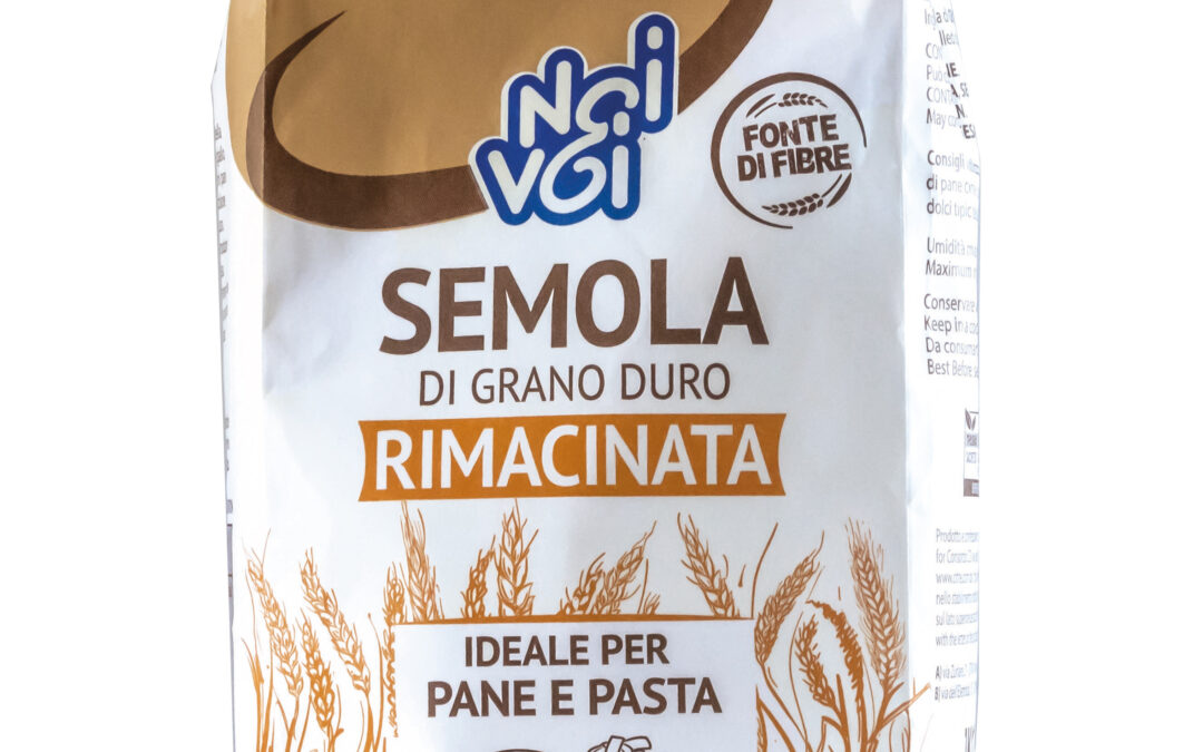 SEMOLA di grano duro RIMACINATA 1 KG