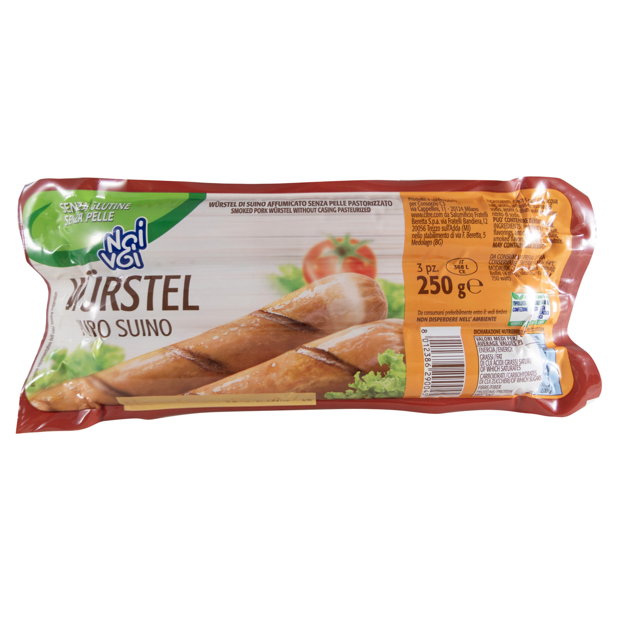 Würstel puro Suino 3 x 250 g