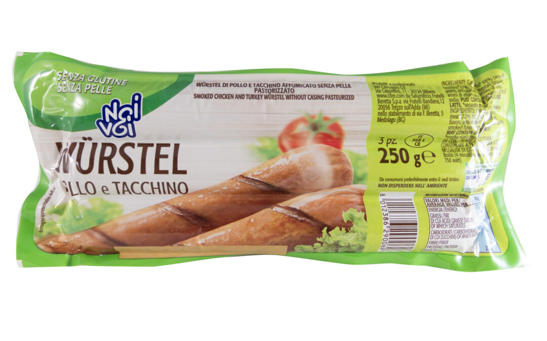 Würstel Pollo e Tacchino 3 x 250 g