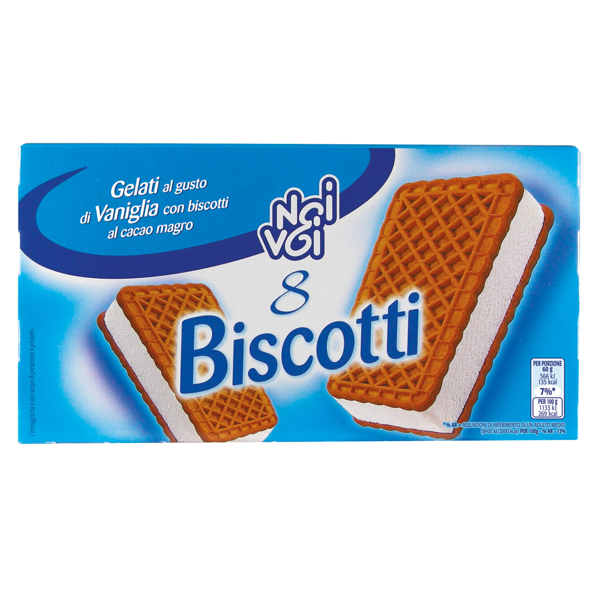 Biscotti  vaniglia 400 g