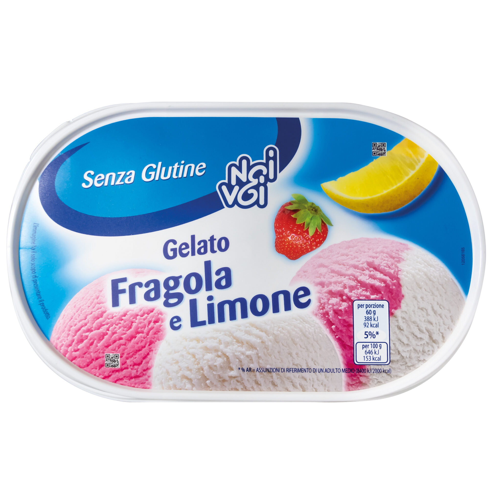Gelato Fragola e Limone 500 g