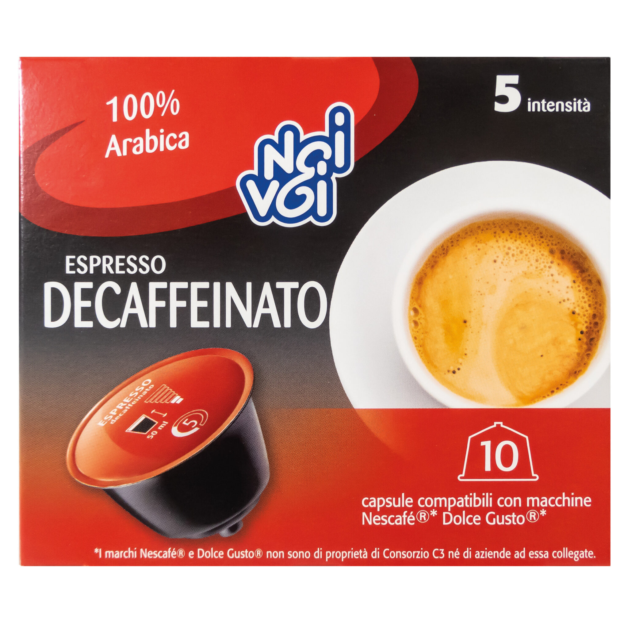 Capsule Dolcegusto Espresso Decaffeinato
