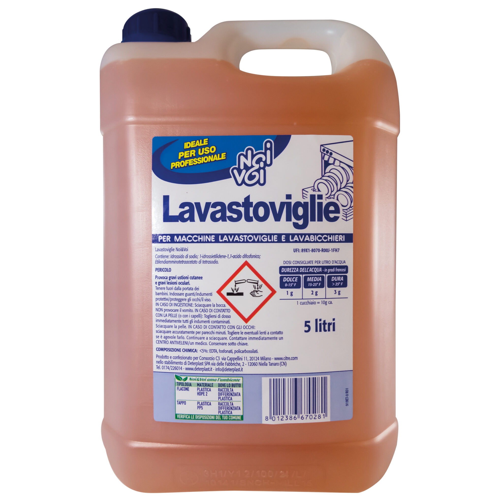 Lavastoviglie 5 L