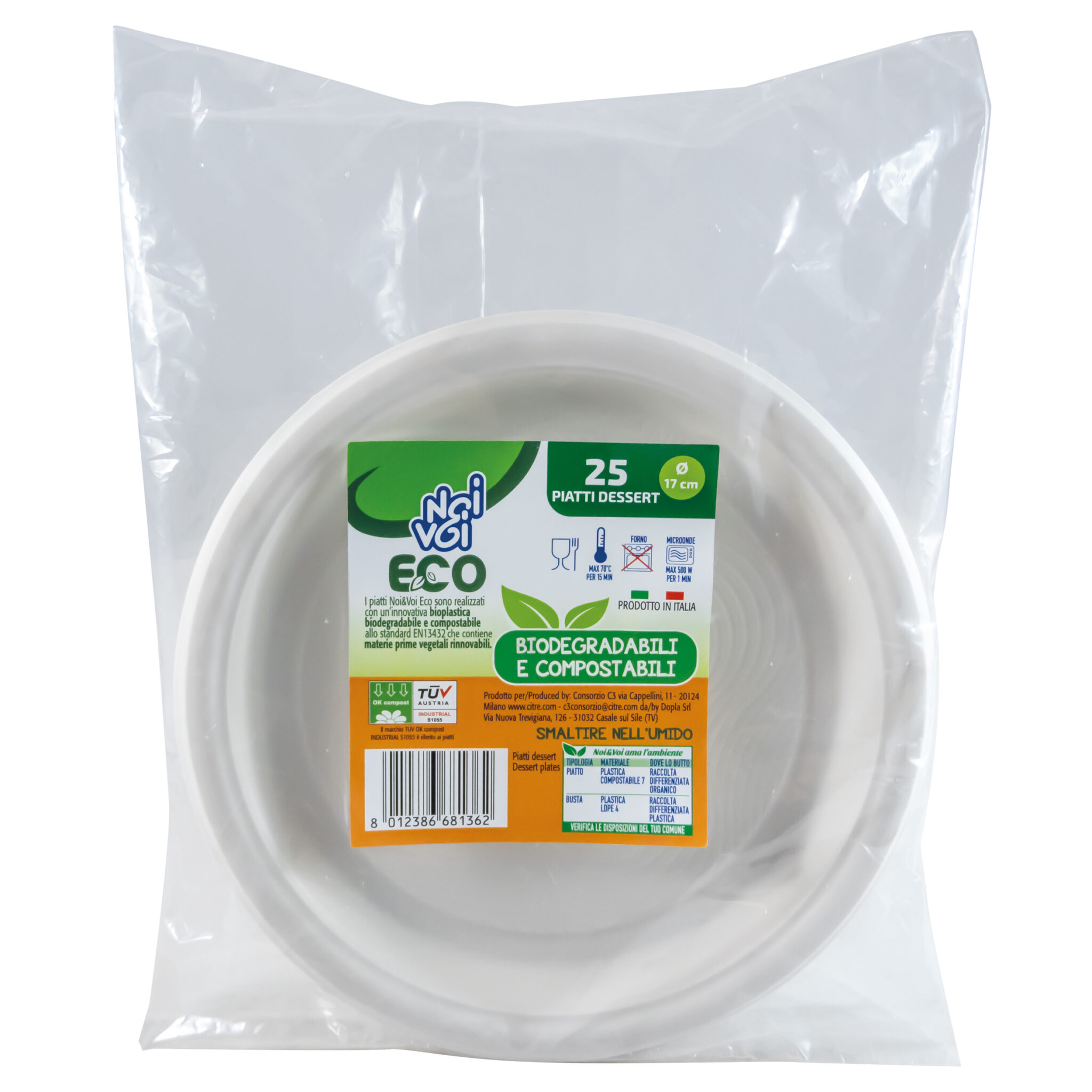 25 piatti dessert ECO Materbi