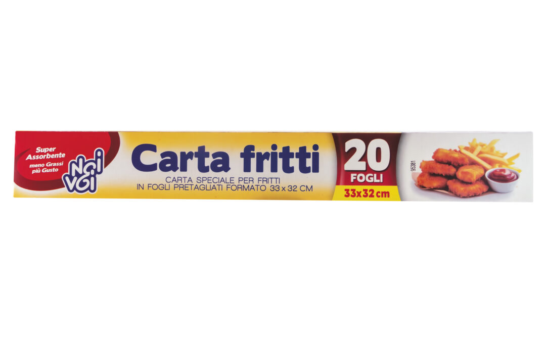 Carta fritti 20 fogli