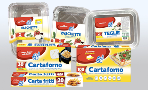 Carta forno e Vaschette