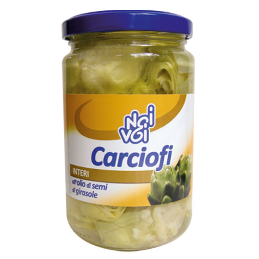 Carciofi interi all’olio di semi di girasole 280 g/314 ml