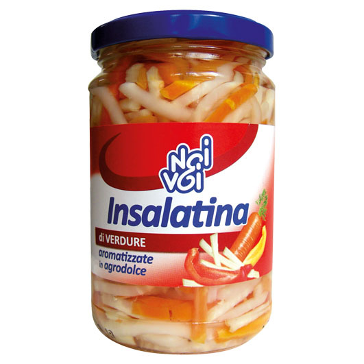 Insalatina di verdure aromatizzata in agrodolce 300 g / 314 ml