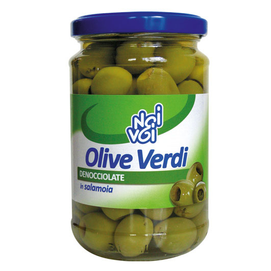 Olive verdi denocciolate in salamoia 300 g /314 ml