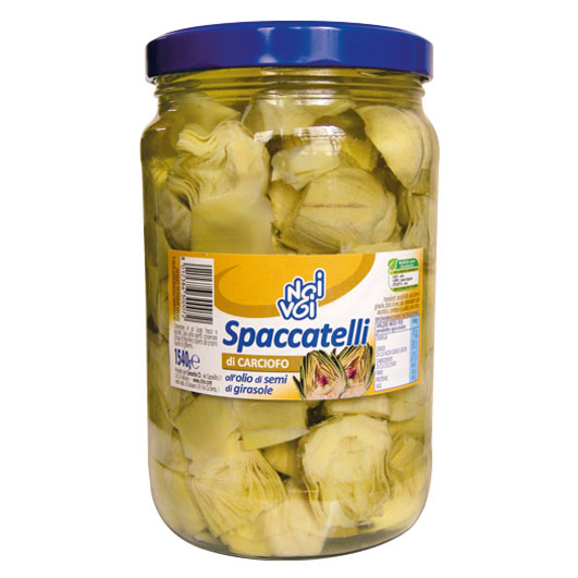 Spaccatelli di carciofo all’olio di semi di girasole 1540 g