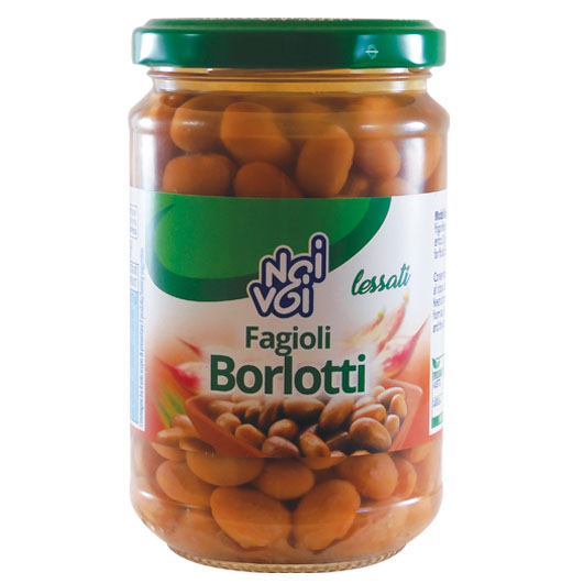 Fagioli Borlotti lessati 300g