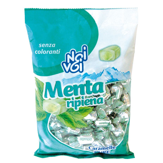 Menta ripiena caramelle dure 500 g