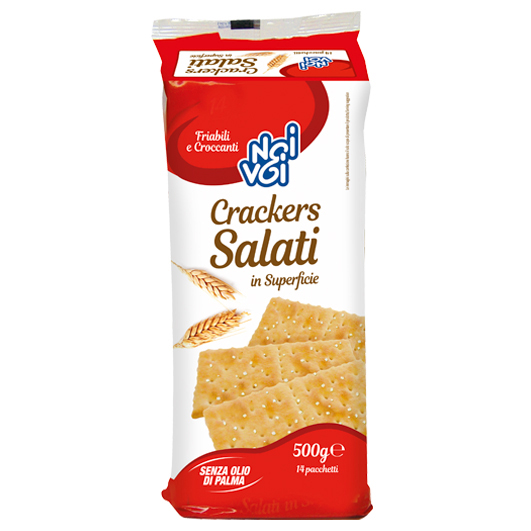 Crackers Salati in superficie 500 g